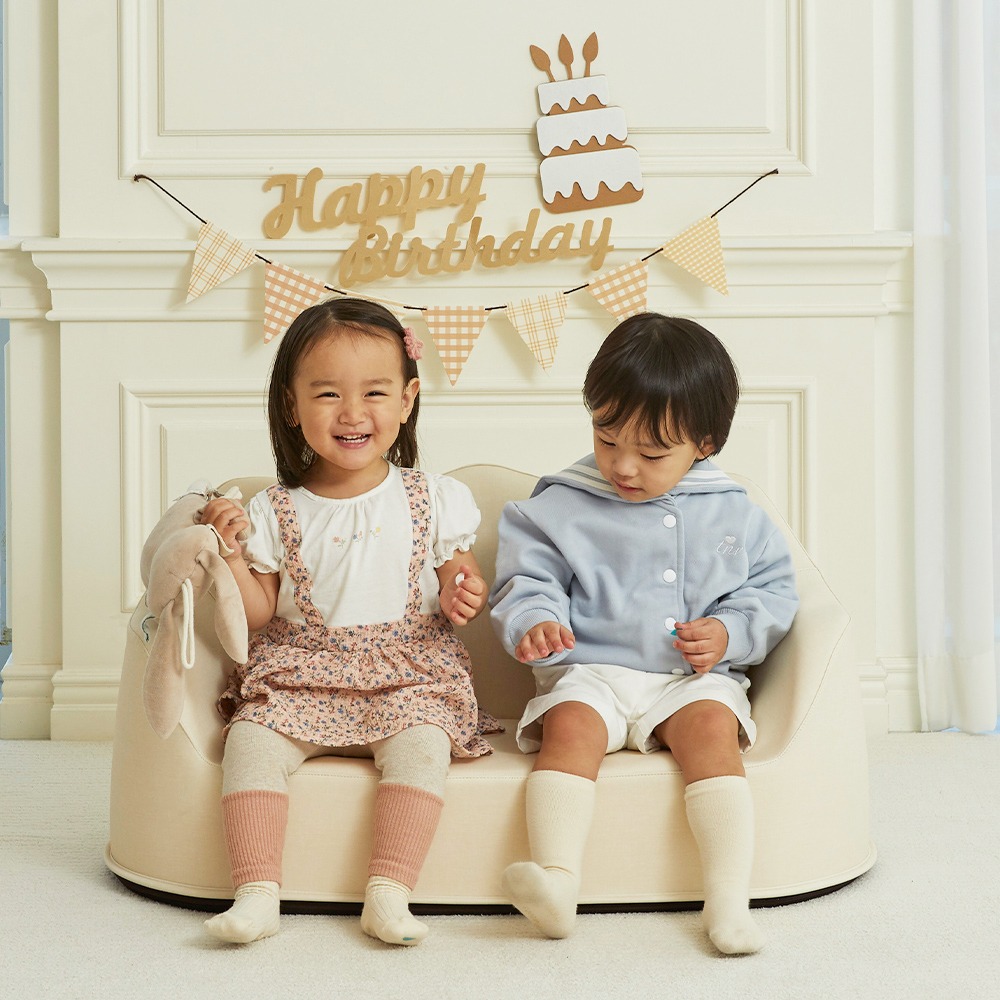 리에또 포유모던 유아소파 2인용 친환경소재 아기쇼파